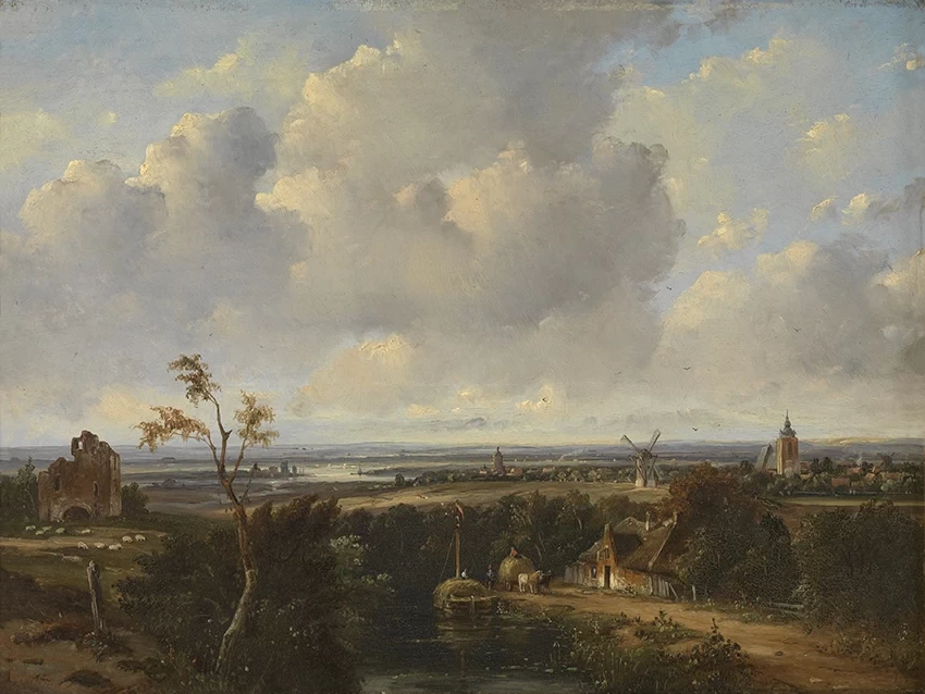 Paesaggio in Olanda - Groeningemuseum